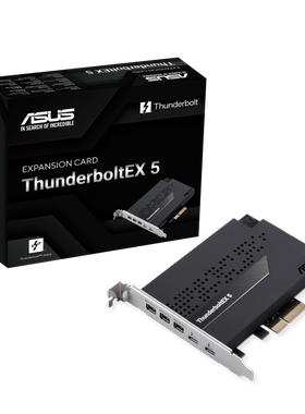 ASUS/华硕 ThunderboltEX 5扩展卡PCIe转雷电5 可用于声卡