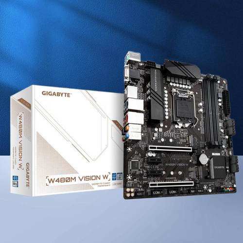 Gigabyte/技嘉 W480M VISION W至强W系列酷睿十代LGA1200全新主板