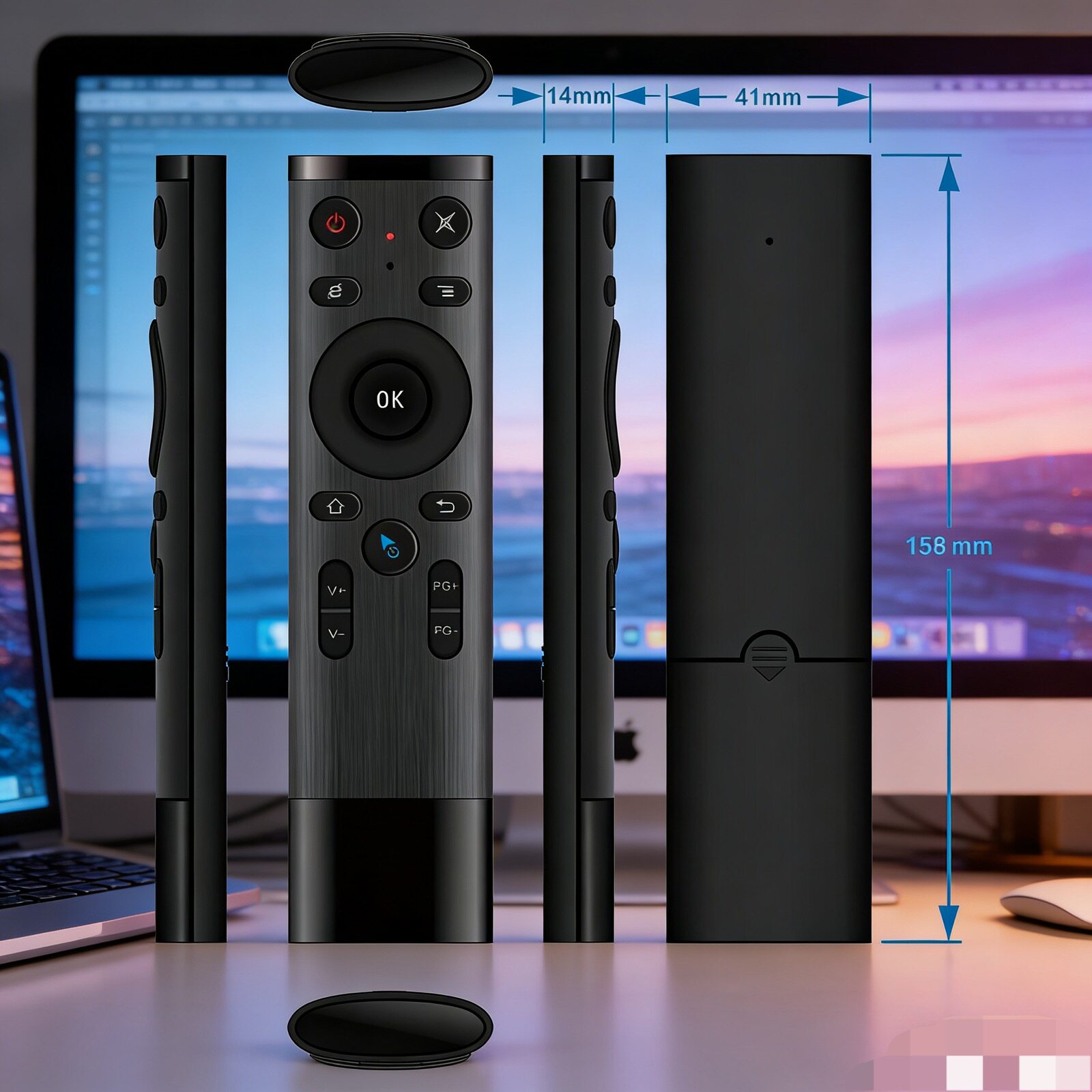 无线空中鼠标飞鼠电脑鼠标安卓盒子智能电视投影机陀螺仪遥控器