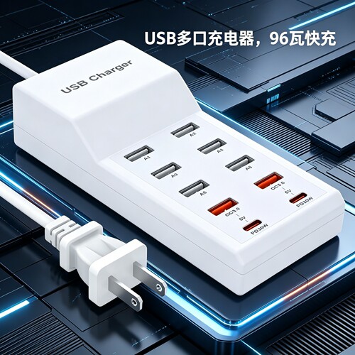 安卓usb插头手机通用充电器多孔