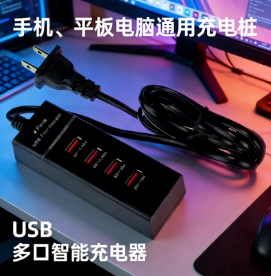 usb充电器口多排插手机平板