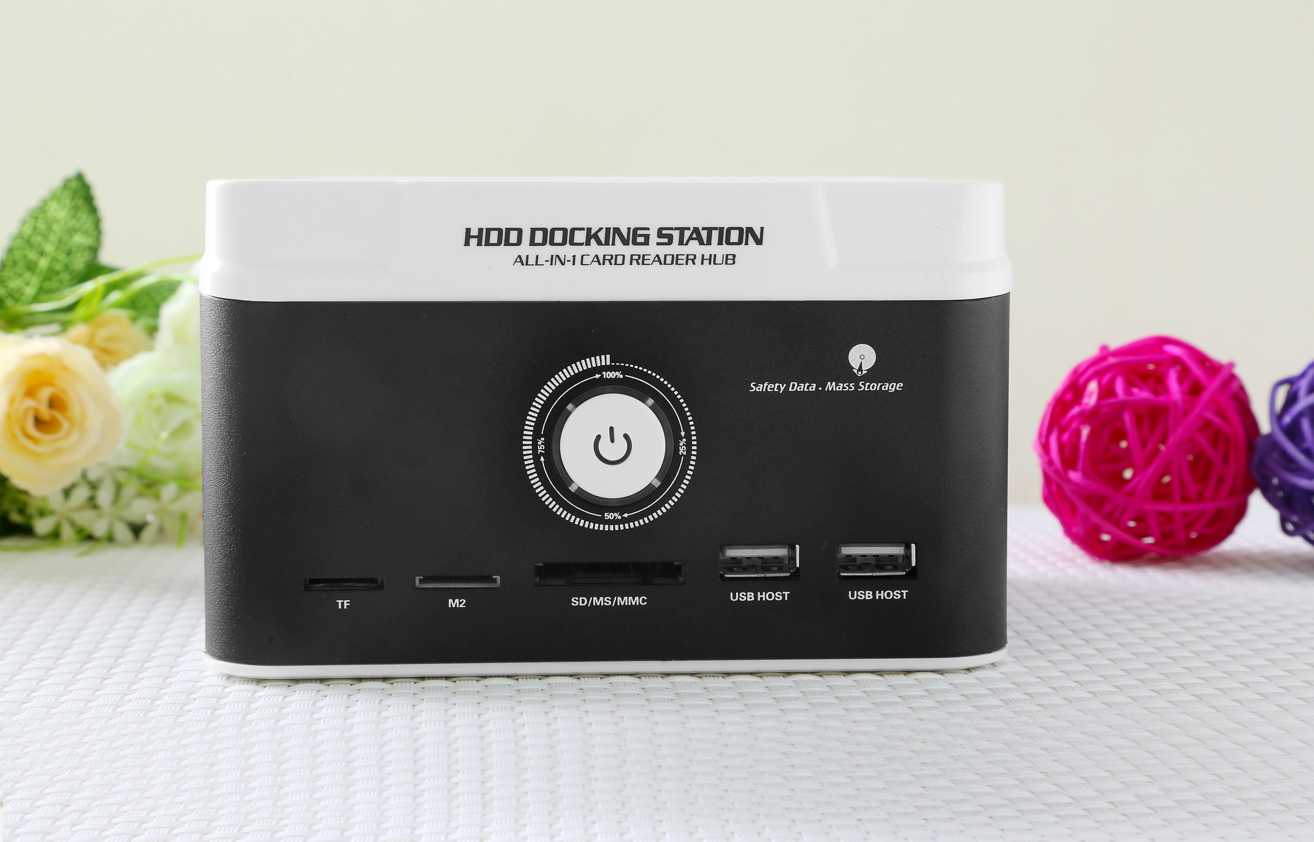 移动硬盘底座sata双硬盘底座 克隆器 读卡器 硬盘对拷支持脱机