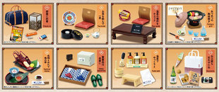 温泉酒店 海边 小手办 日版 场景摆件 MENT 盲盒