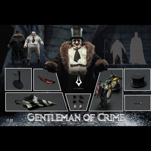 可动人偶兵人手办 永恒玩具 Crime 犯罪绅士 Gentleman