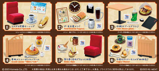 盲盒 Komeda咖啡店 MENT BOX 2.19日版 场景摆件