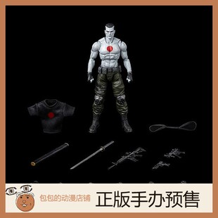 Threezero FigZero 可动手办 7.25 喋血战士 勇士 Bloodshot
