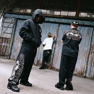 Corteiz卫衣套装BBK Royal加绒拉链运动欧美UKDRIPDRILL嘻哈街头