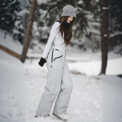 POMT背带滑雪裤男女同款