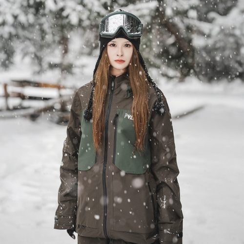 pomt高端2L滑雪服男女同款
