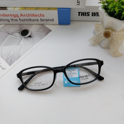 正品海俪恩超轻近视眼镜框儿童男女眼镜架可配度数防蓝光N65026