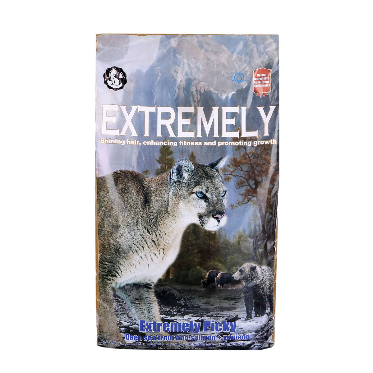 EXTREMELY极度加冻干全猫粮蛋黄夹心大颗粒2.2磅-30LB全国包邮