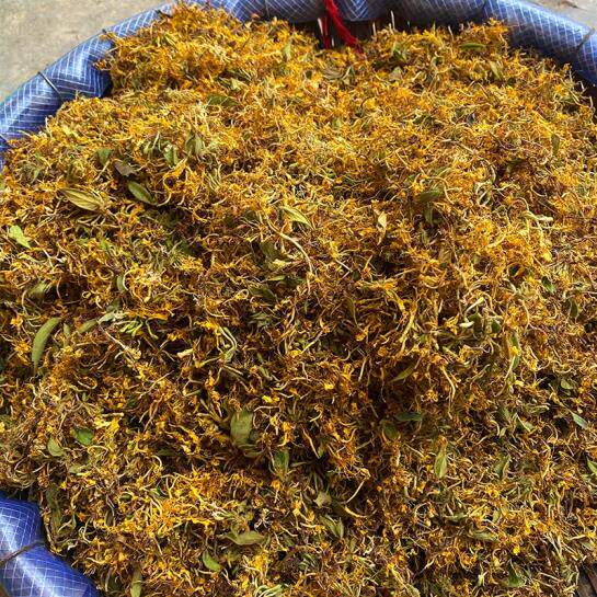 野外生长金银花茶正宗开花老花泡水泡澡可搭配菊花凉茶500克大包