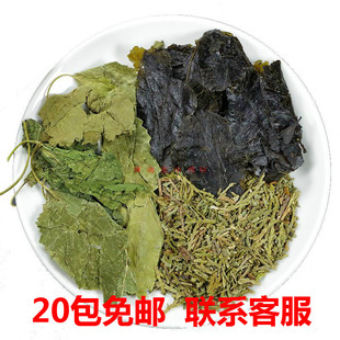 侧柏叶桑叶苦丁茶纯植物洗发包黑发脂溢性脱发新生中药材洗发药包
