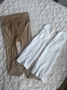 面膜比基尼裆拼接黑色天鹅绒假大腿袜甜酷辣妹小腿袜性感连裤袜女