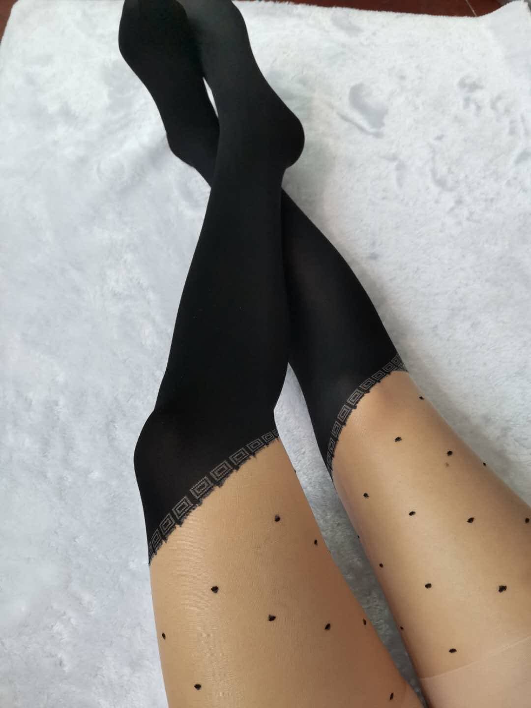 日系假高筒拼接丝袜春秋长筒连裤袜女可爱夏季薄款性感假大腿袜子,女士内衣/男士内衣/家居服,中筒袜,淘宝优惠券,粉丝福利购,淘宝优惠卷