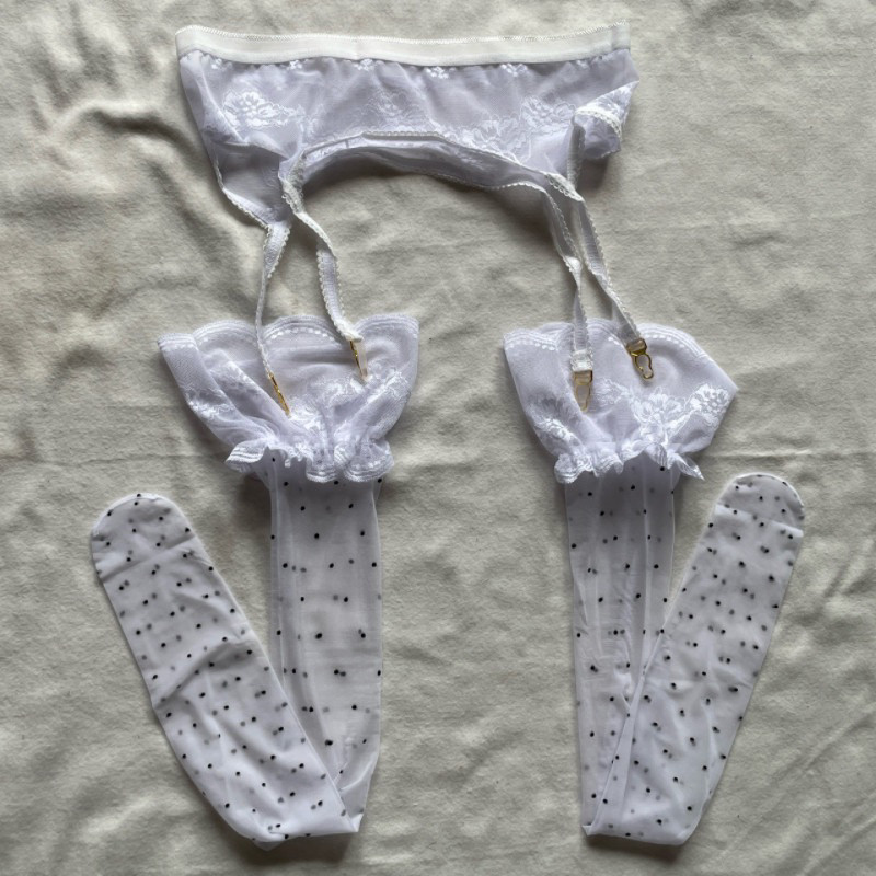 拆卸两用吊带蕾丝极光油亮圆波点长筒袜超薄过膝大腿天生丝滑性感,女士内衣/男士内衣/家居服,连裤袜/打底袜,淘宝优惠券,粉丝福利购,淘宝优惠卷