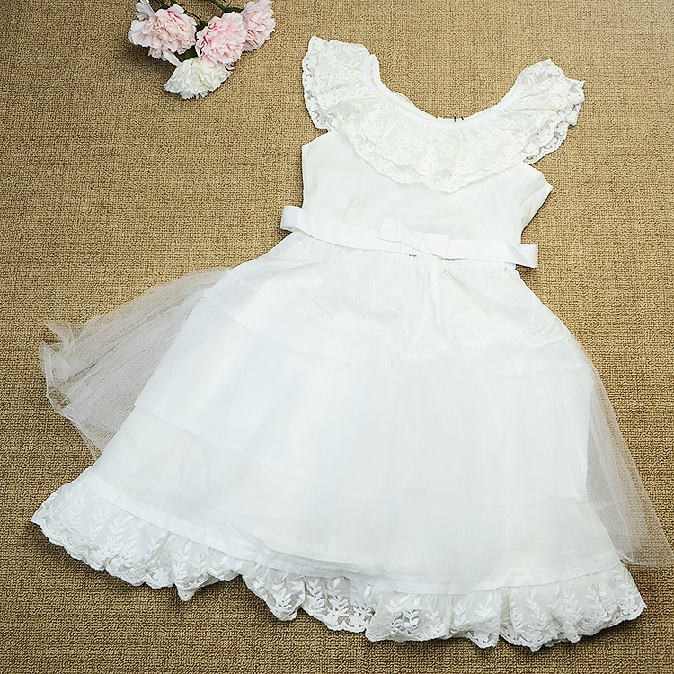 卡系列女童夏季时尚蕾丝两件套