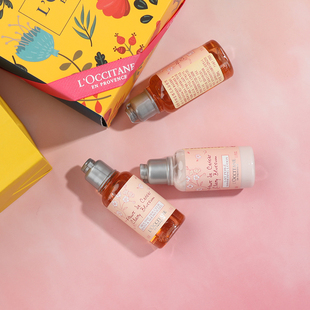 欧舒丹甜蜜樱花香氛沐浴啫喱露小样身体乳润肤35ml酒店民宿旅行装