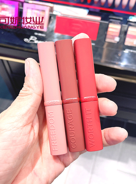 欧莱雅666炸场红细管口红正红色486丝绒哑光190唇膏兔年限定版女