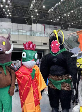 浪浪山小妖怪小猪妖cos服道具头套