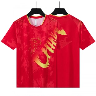 新款乒乓球服运动套装男女队服儿童成人定制训练服气排服羽毛球服