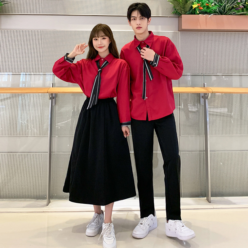 学院风韩版ins学生装班服校服大合唱毕业季演出服初高中英伦港风