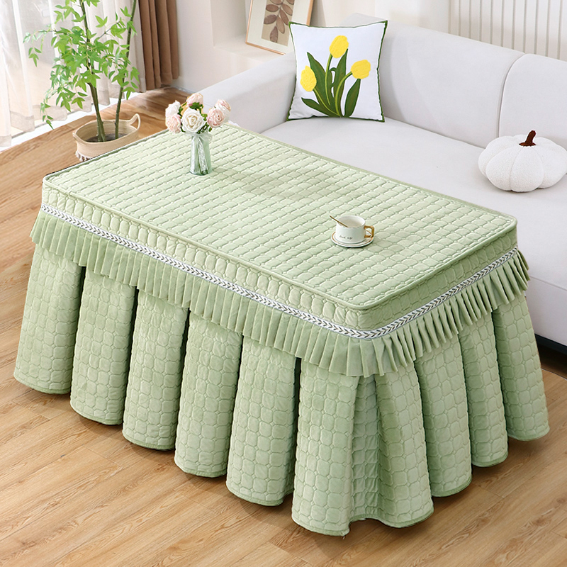 2025冬季网红婴儿绒烤火桌子罩套