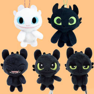 韩国代购 驯龙高手无牙仔光煞刘扬扬包挂件玩偶礼物 jennie同款