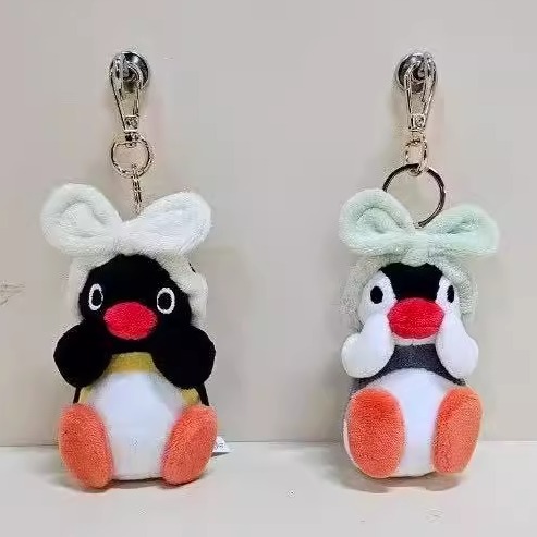 韩国正版pingu企鹅毛绒挂件