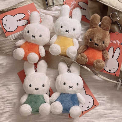 miffy米菲兔天使黑皮挂件ins同款