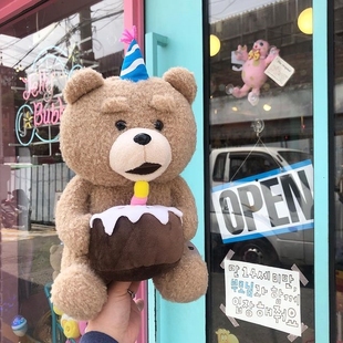 韩国代购 ted2泰迪熊公仔毛绒玩偶生日礼物男女 jelly bubble正版