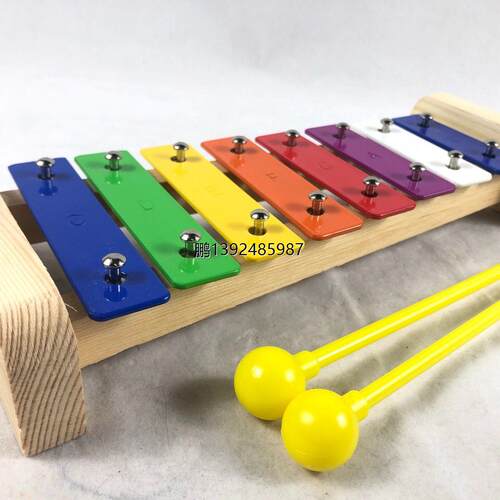 奥尔夫乐器八音铝板琴敲