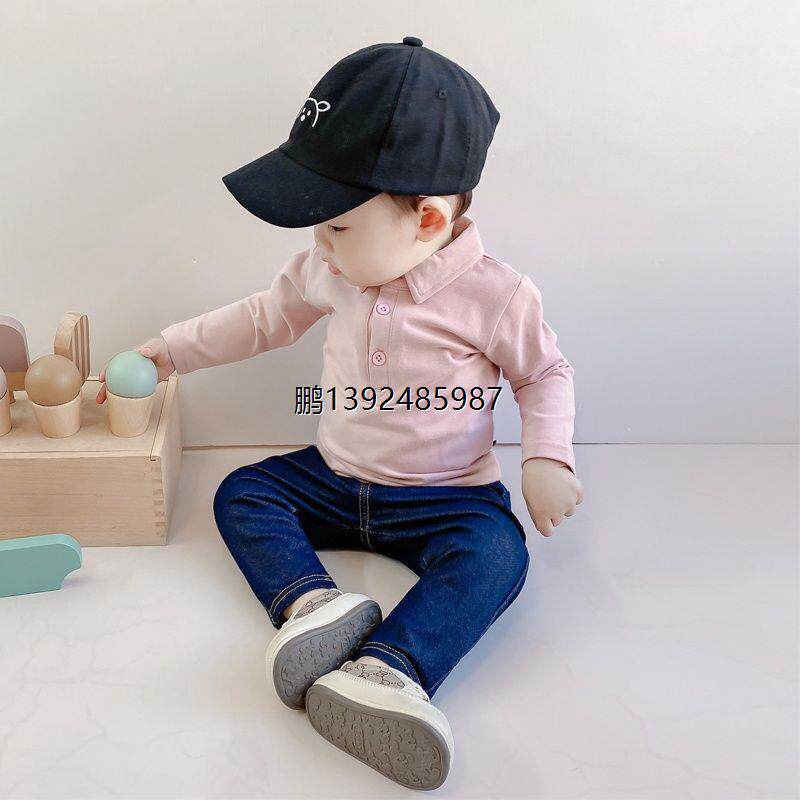 宝宝牛仔裤婴儿童装打底裤男童修身小脚裤女童长裤子休闲裤春秋装