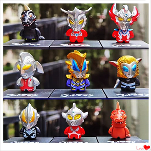 迷你小号Q版奥特曼雷欧奥特曼 泰迦奥特曼奥特之母马格马星人怪兽