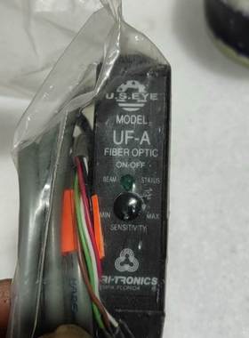 【释迦】美国TRl一TRONlCS光电传感器，UF一A，全新一只，实