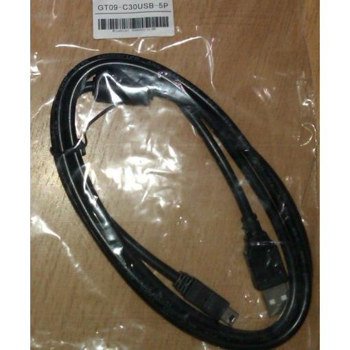 释迦自动化触摸屏连接电脑通讯线GT09-C30USB-5P/三菱数据线GT105