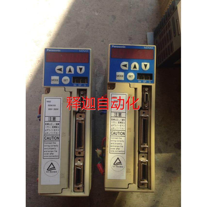 非实价伺服驱动器MSD011A1XX21 MSD011A1X MHMF082L1U2M 议价