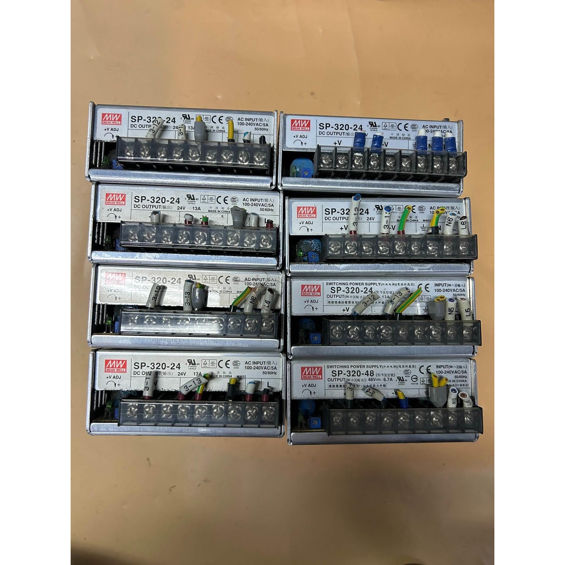 【释迦】明纬开关电源SP/RSP-320-24 7台 /320-4