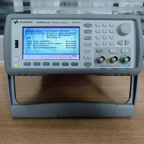 【释迦】是德Keyslght 33500/33512B函数波行发生器