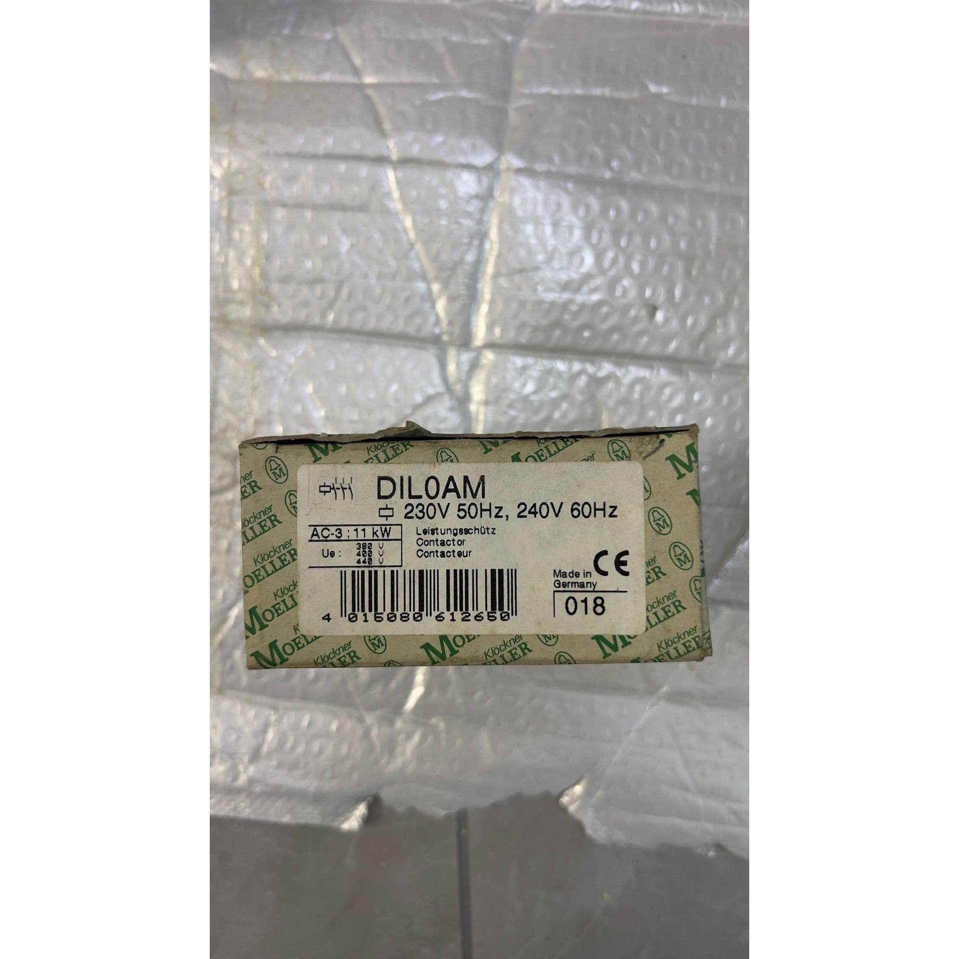 【释迦】金钟穆勒接触器DIL00AM 线圈电压DC230V，全新带包