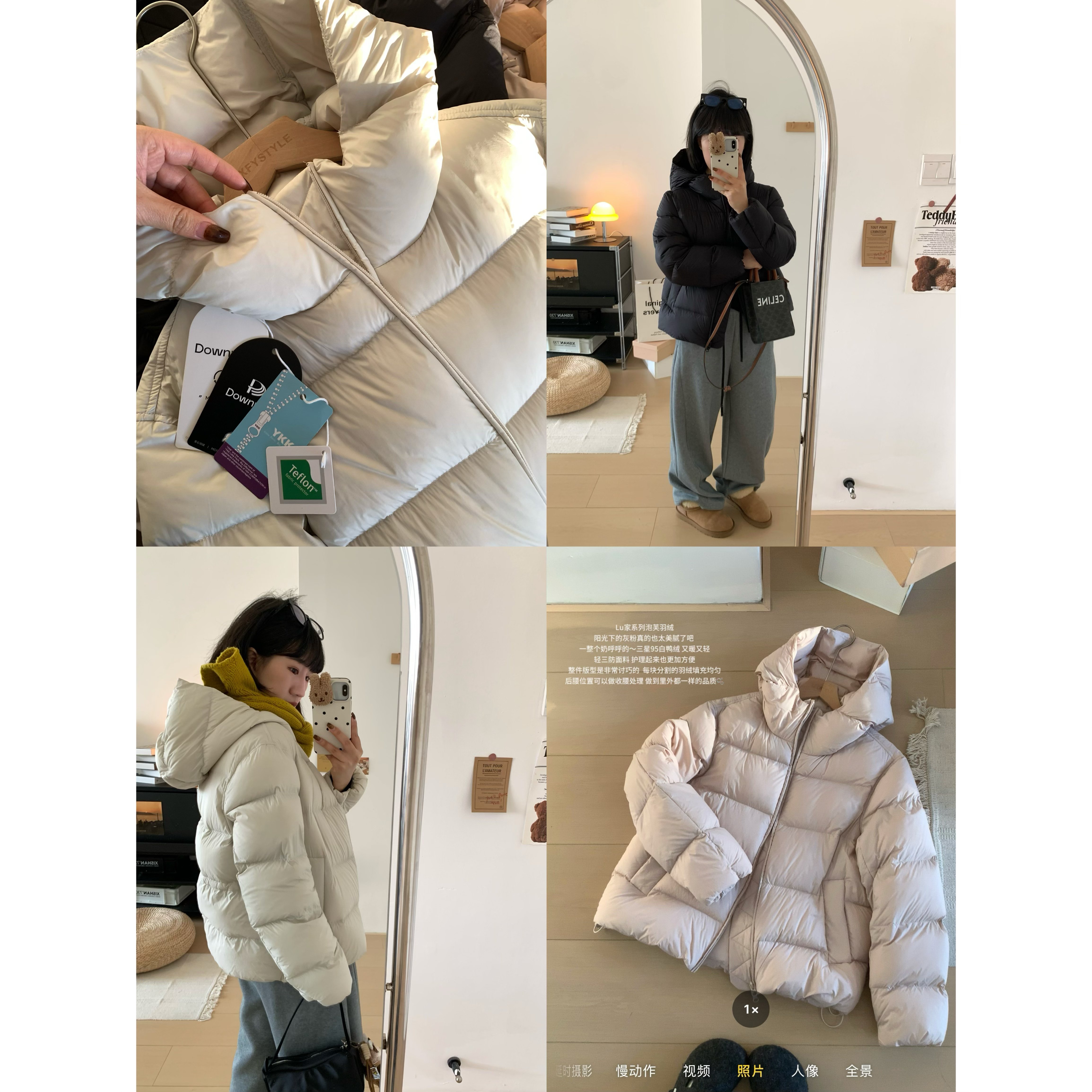 XFYSTYLE_三星95白鸭绒泡芙连帽短款羽绒服女冬季奶呼呼保暖外套,女装/女士精品,羽绒服,淘宝优惠券,粉丝福利购,淘宝优惠卷