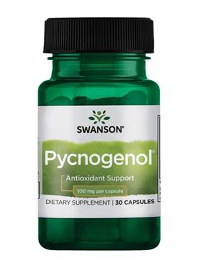 美国原装SWANSON浓缩PYCNOGENOL专利松树皮精华碧萝芷 100MGx30粒