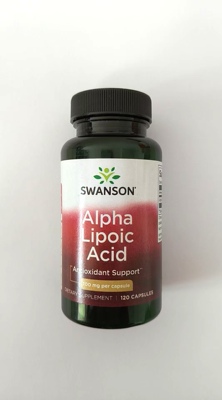 美国原装SWANSON 阿尔法硫辛酸100MG*120粒 美国直邮