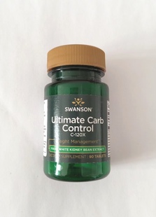 美国原装SWANSON 碳水控制C-120X(白芸豆精华) 90片 美国直邮
