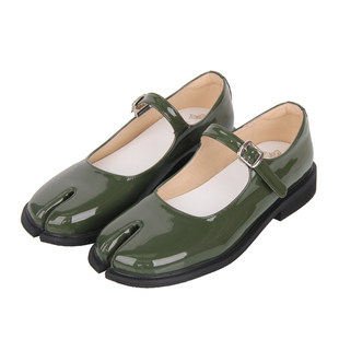 平跟松糕单鞋 普普家 复古分趾单带 Lolita鞋 C359 2025新品