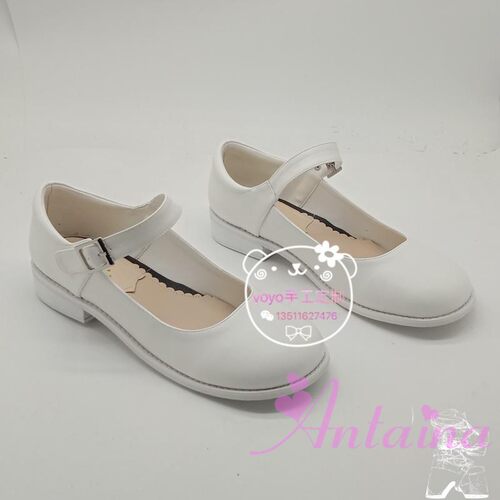 antaina洛丽塔简约小皮鞋平底