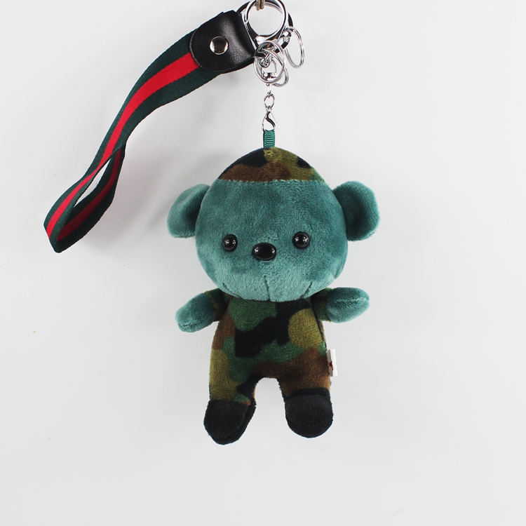 卡通毛绒韩版车载书包挂件