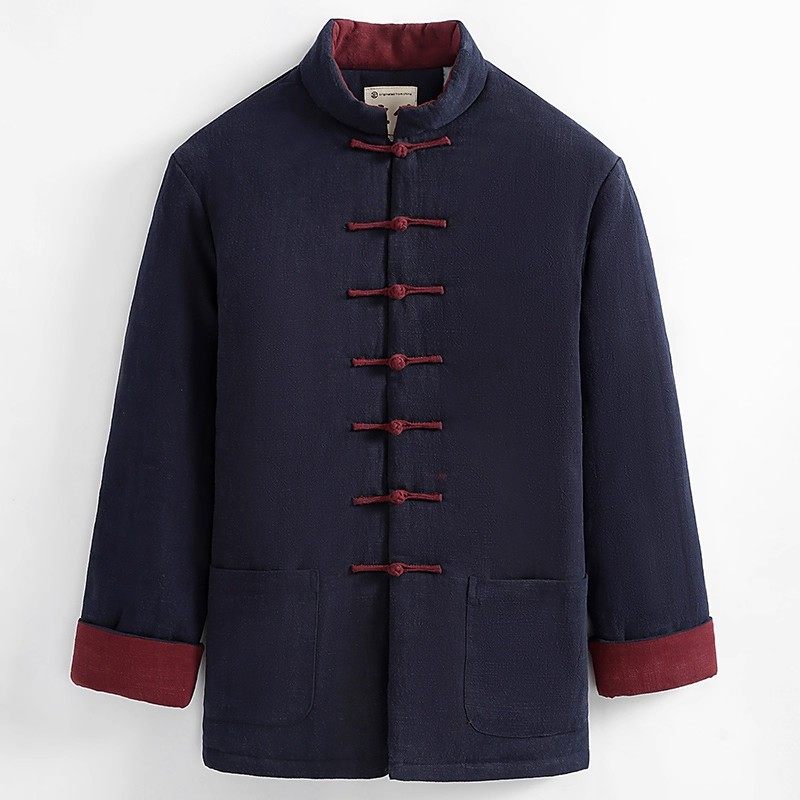 冬季棉服男加厚宽松短款保暖复古中式棉衣袄外套男中国风男装,男装,唐装,淘宝优惠券,粉丝福利购,淘宝优惠卷