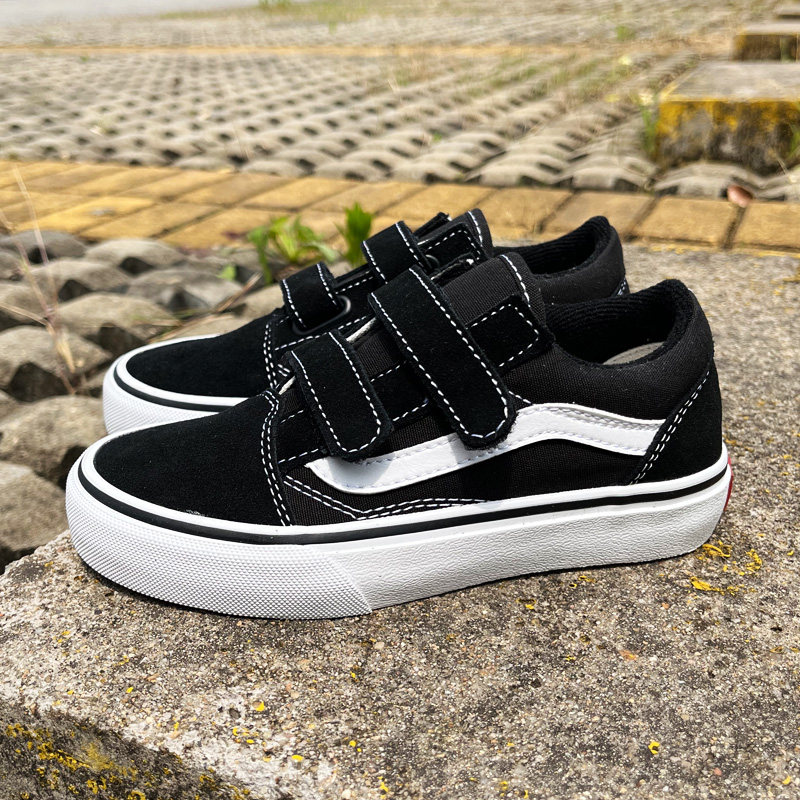 低帮童鞋男女儿童魔术贴板鞋春秋