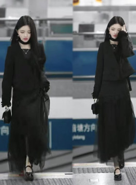 轻奢名媛风套装女外套+半身裙